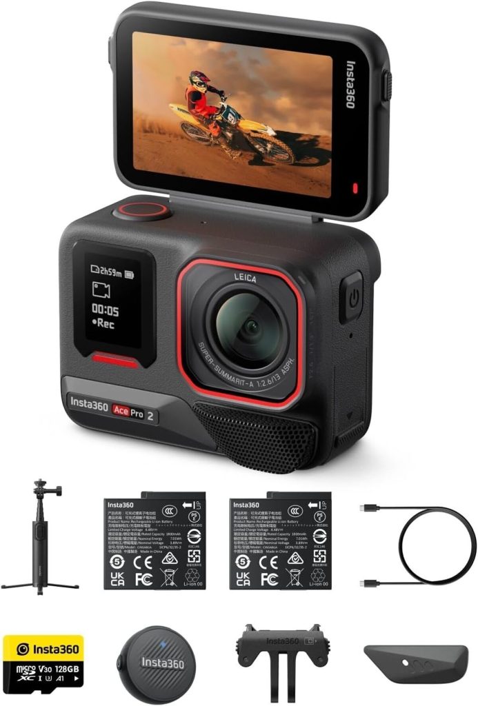 Test Insta360 Ace Pro 2 : caméra d'action 8K pour vlog et sport