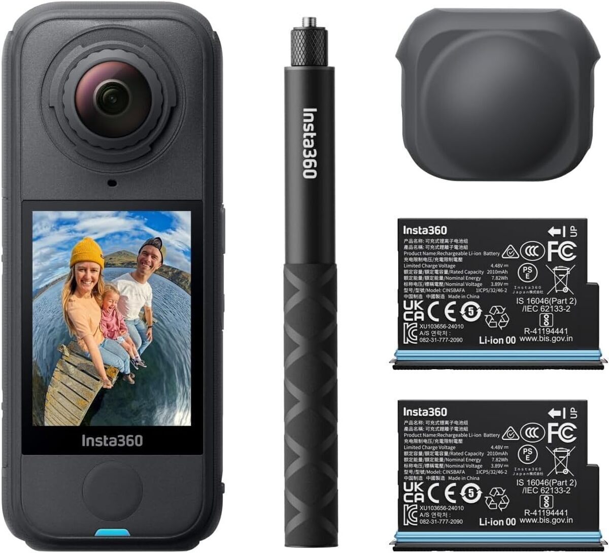 Test : insta360 X4 Air Pack - caméra 360 8K étanche et perche invisible