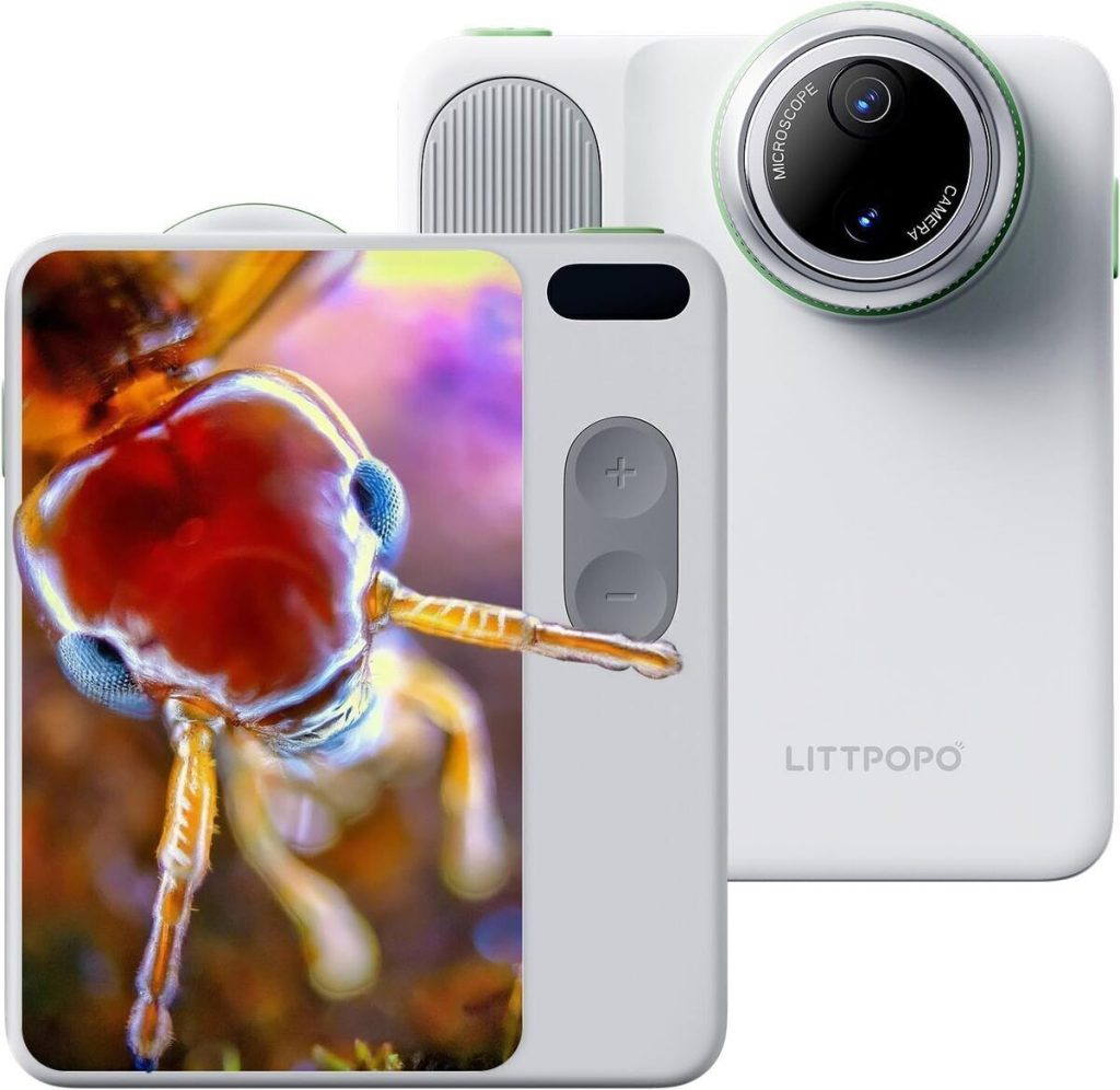 Test Littpopo MicroCam X1 : appareil photo numérique 4K avec microscope 400x