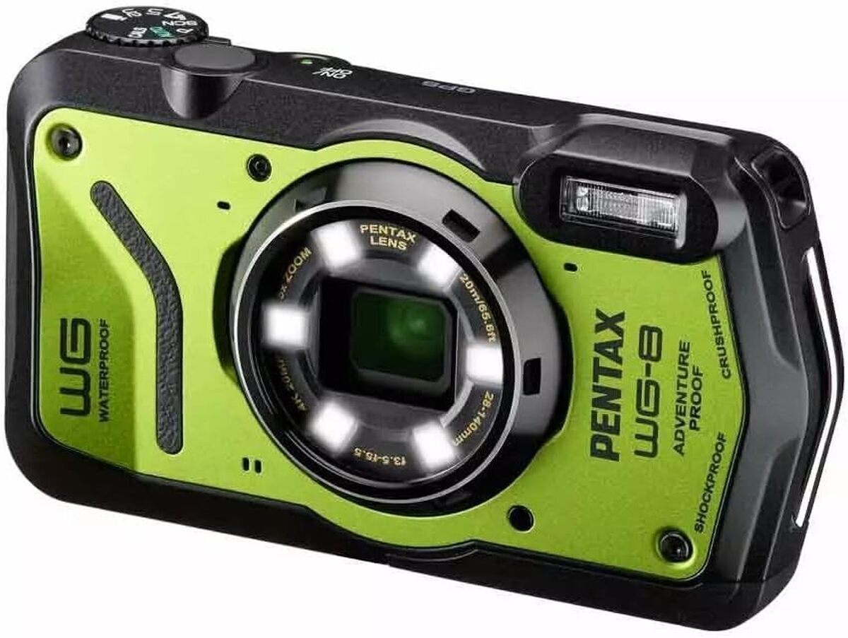 Test Pentax WG-8 : caméra d'aventure verte ultra-résistante