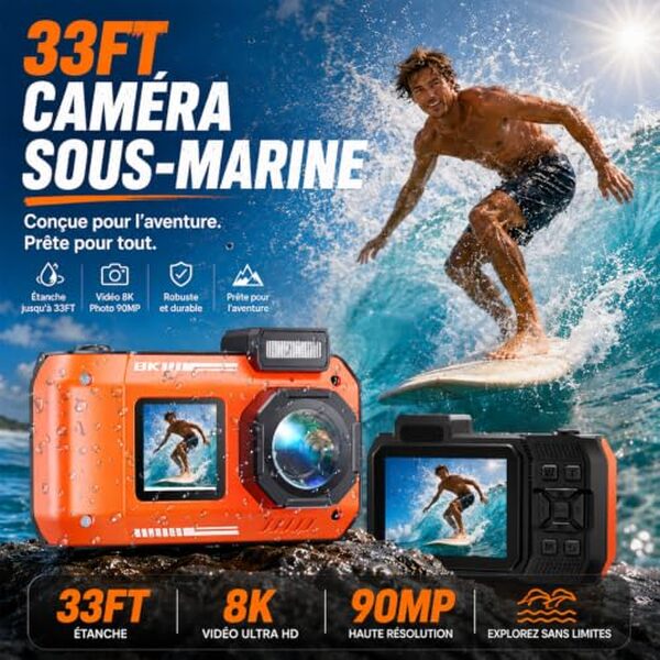 Découvrez notre test complet de la caméra sous-marine MaxMango D50 33FT 8K 70MP : performances, qualité vidéo et verdict utilisateur pour vos explorations aquatiques.