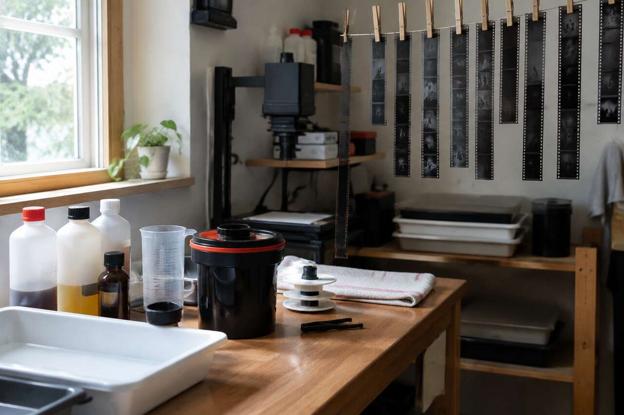 Astuces pour un développement de pellicule réussi à domicile