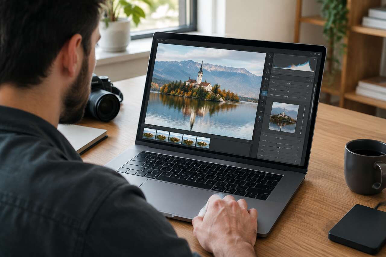 Redressement guidé avec repères dans Lightroom CC : comment corriger la perspective de vos photos