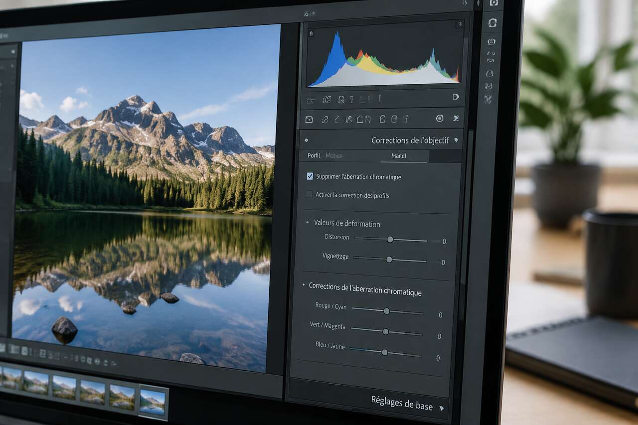 Correction rapide dans lightroom et camera raw