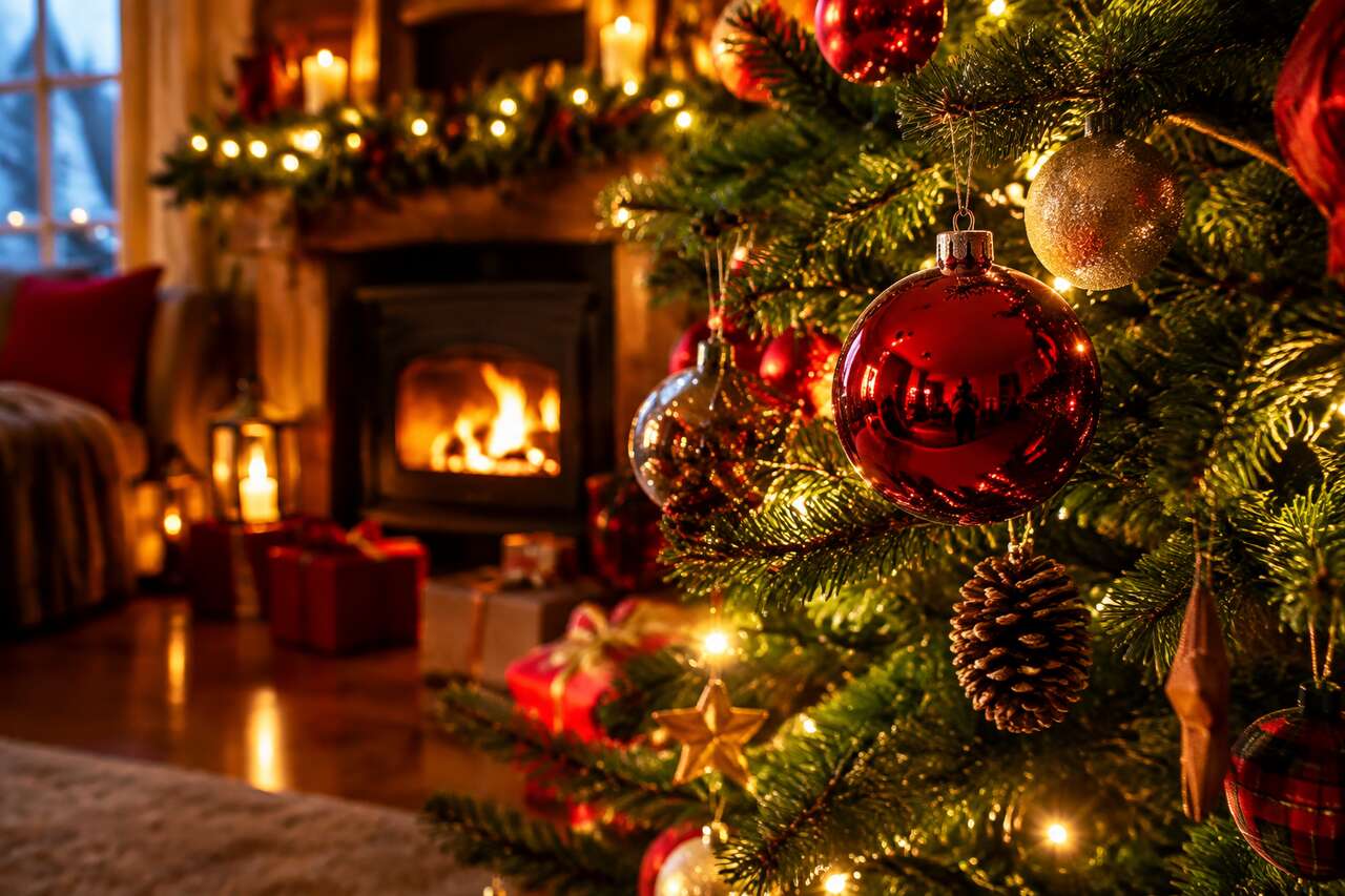 Gérer les lumières de noël : contrastes, reflets et hautes lumières Gérer les lumières de noël : contrastes, reflets et hautes lumières