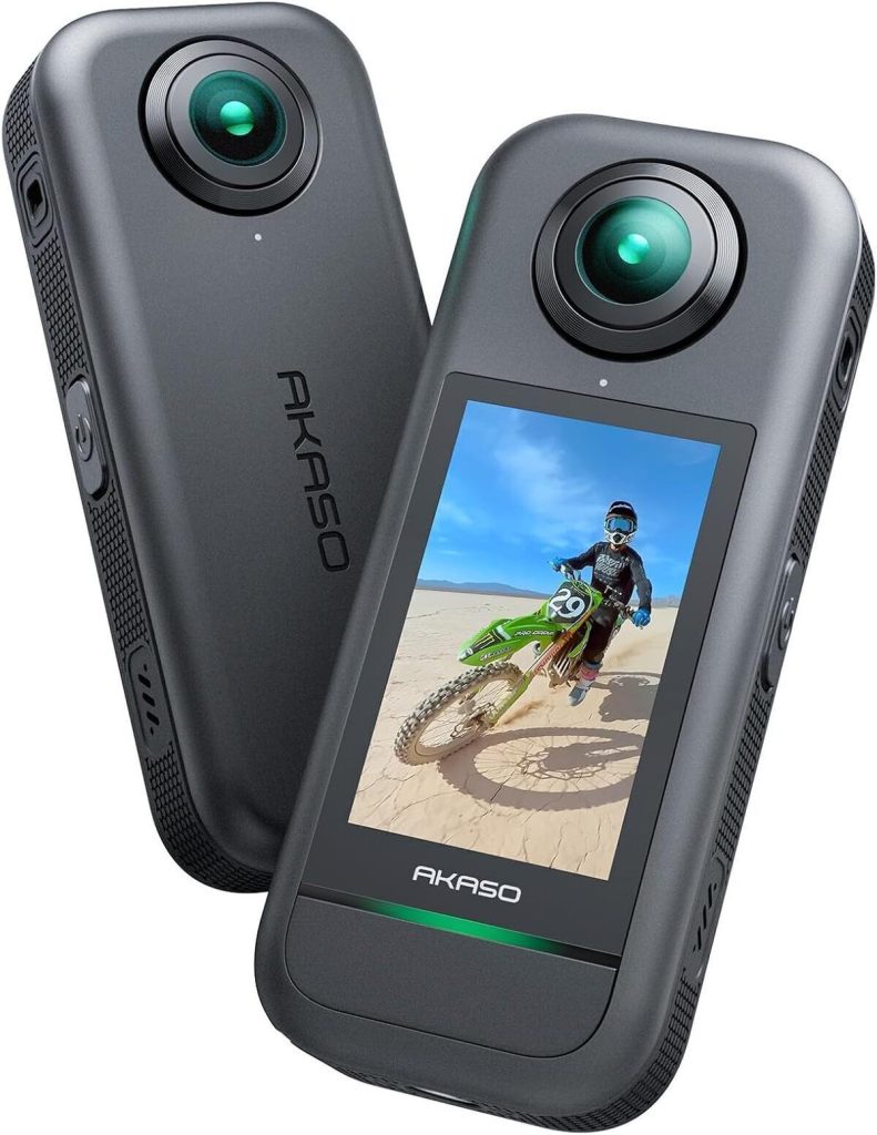 Test de la caméra sport Akaso 360 - performance à 360°
