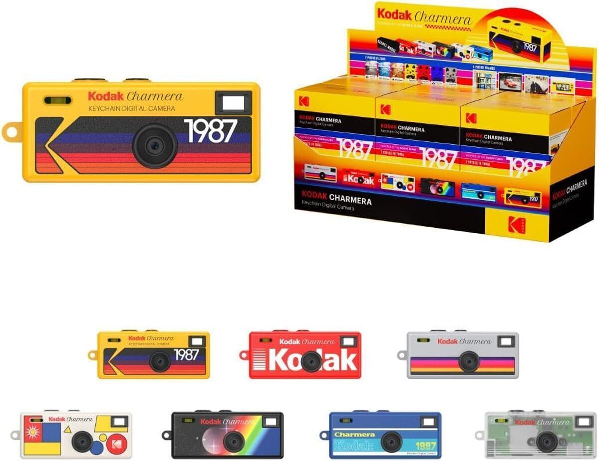 Test des porte-clés Kodak Charmera pour appareil photo numérique