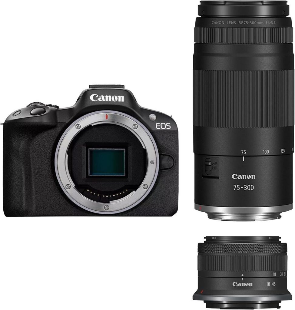 Test du Canon EOS R50 : appareil photo hybride avec double zoom et vidéo 4K