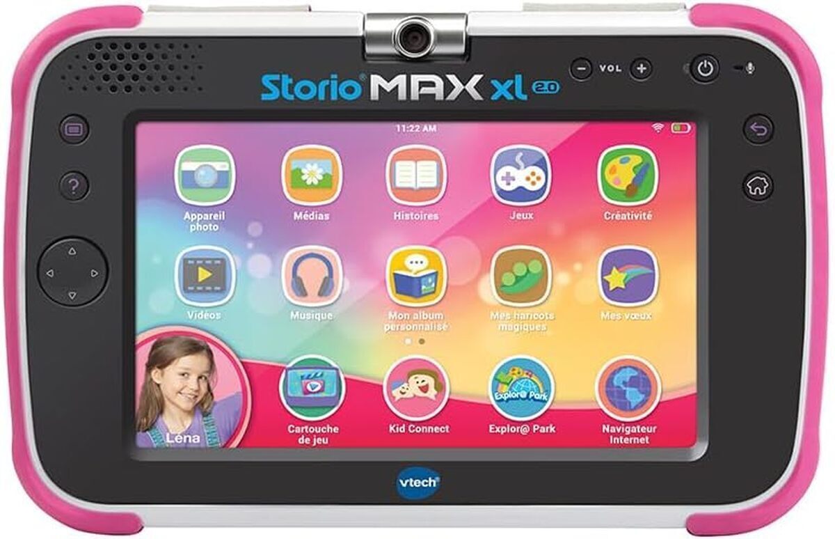 Test VTech Storio Max XL 2.0 rose : tablette éducative pour enfants